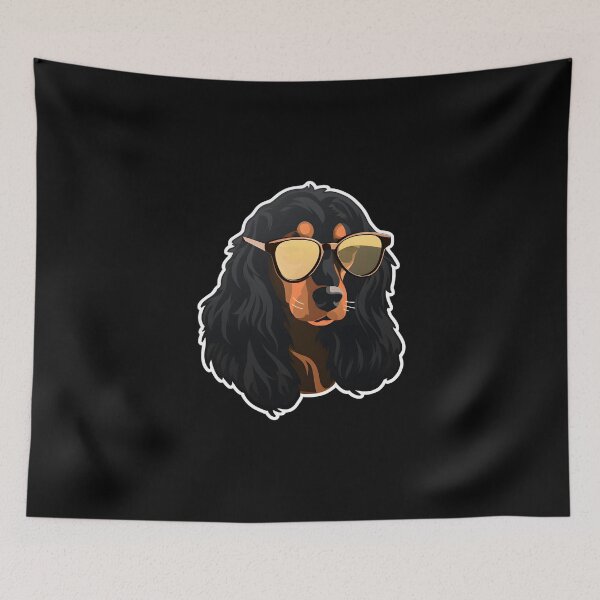 Artikelvorschau, Silly Glasses Gordon Setter entworfen und verkauft von CUTEDOGGIEZ.
