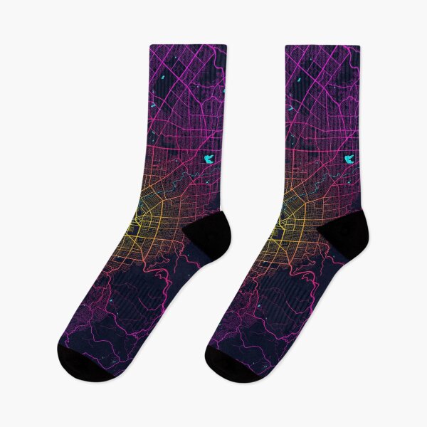 Item preview, Adelaide City Map of Australia - Neon designed and sold by deMAP.