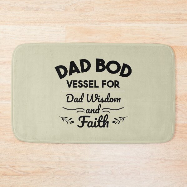 Item preview, Dad Bod Vessel For Dad Wisdom And Faith designed and sold by Daqomm.