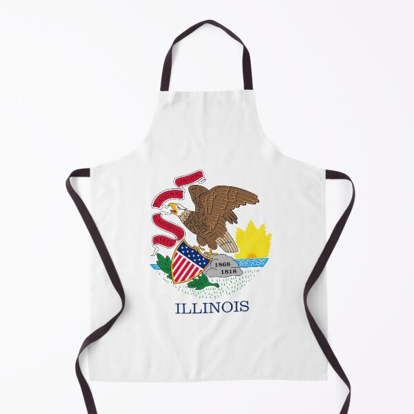 Item preview, Illinois Flag designed and sold by taoistviking.