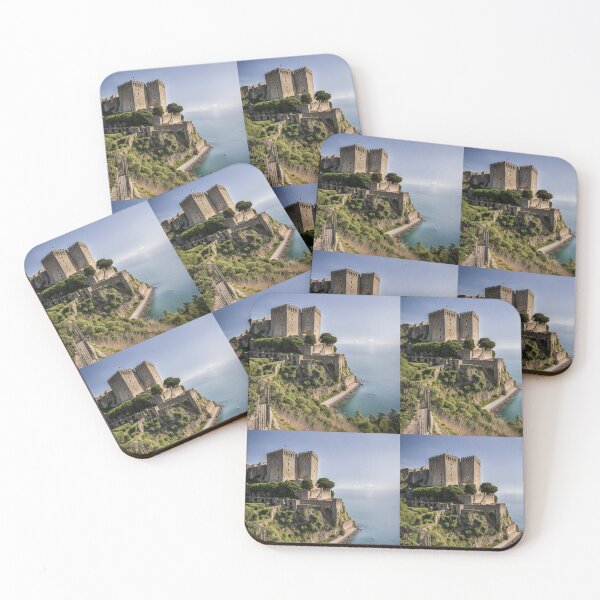 Item preview, The Agropoli Castle in Cilento near Salerno, on the coast. It overlooks the promenade that resembles that of Miami. designed and sold by Giuseppe Pellegrino.