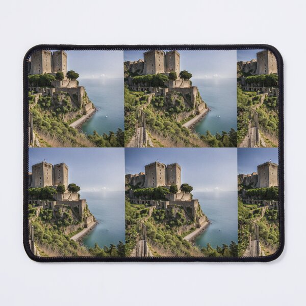 Item preview, The Agropoli Castle in Cilento near Salerno, on the coast. It overlooks the promenade that resembles that of Miami. designed and sold by Giuseppe Pellegrino.