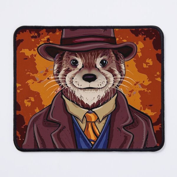 Item preview, Emmet's Jug-Band Wonderland: Otterly Adorable Merchandise! designed and sold by LunaLoop.