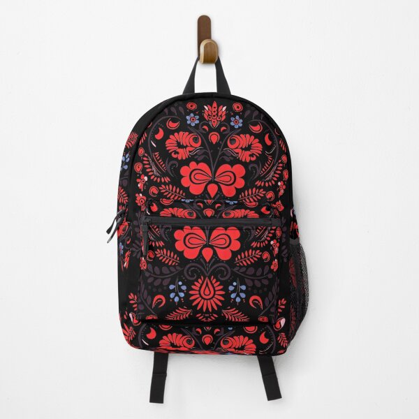 Item preview, Polish Folk Art Black And Red Pattern designed and sold by Pati-Design.