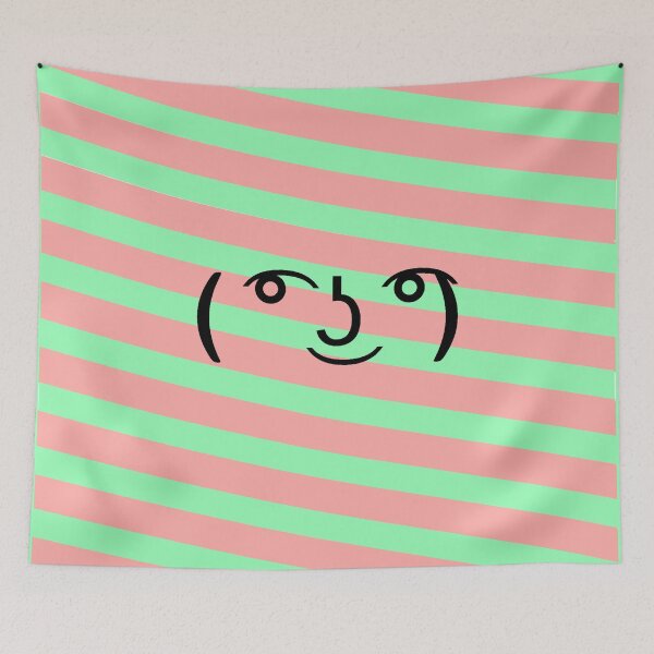 Item preview, Cute candy cane design - Green and Pink with ( ͡° ͜ʖ ͡°) designed and sold by pardock.