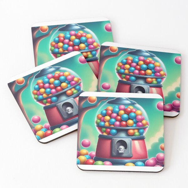 Item preview, Sweet Gumball Machine Design designed and sold by Saffia Publishing House.