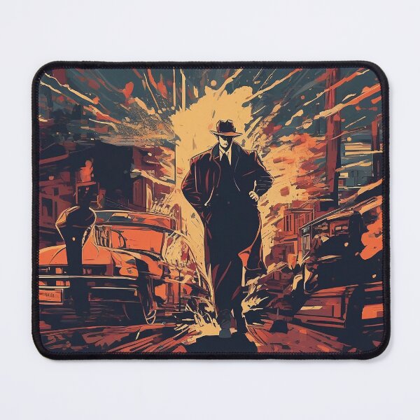 Item preview, Mafia Masterpiece - Unleash the Power of Crime Chic with this Riveting Design designed and sold by Fafa ND.