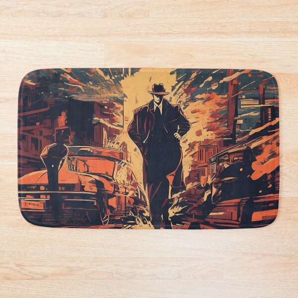 Item preview, Mafia Masterpiece - Unleash the Power of Crime Chic with this Riveting Design designed and sold by Fafa ND.