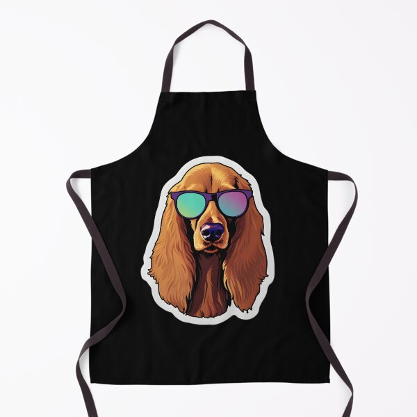 Artikelvorschau, Silly Glasses Irish Setter entworfen und verkauft von CUTEDOGGIEZ.