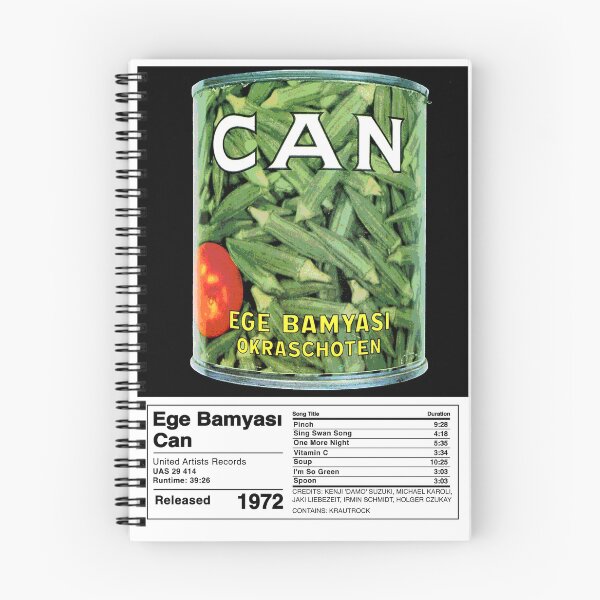 Item preview, Can - Ege Bamyası | Nutrition Facts Album Card designed and sold by theoralcollage.
