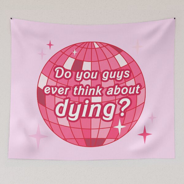 Item preview, Do you guys ever think about dying? designed and sold by CoCoArt-Ua.