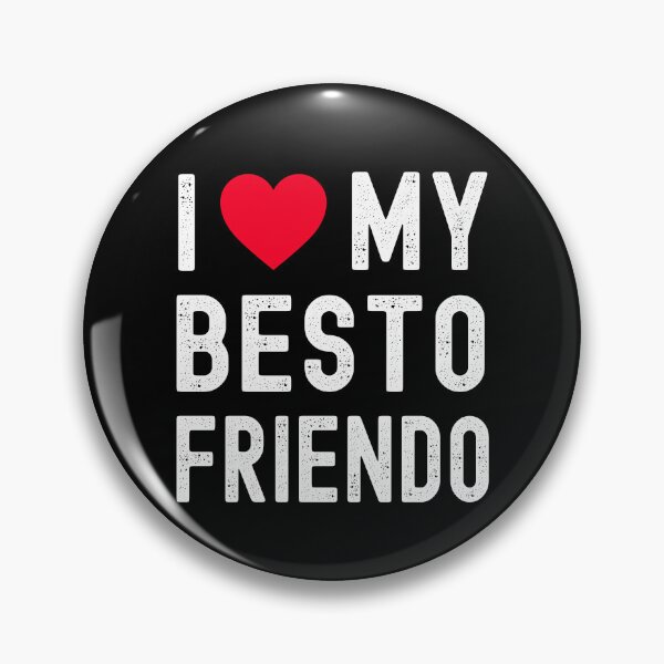 Item preview, I Heart My Besto Friendo I Love My Besto Friendo: Funny gift for your best friend designed and sold by thegiftedadult.
