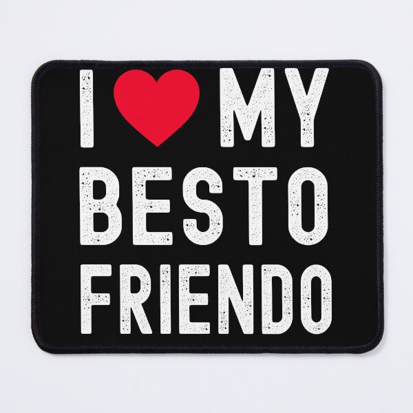 Item preview, I Heart My Besto Friendo I Love My Besto Friendo: Funny gift for your best friend designed and sold by thegiftedadult.