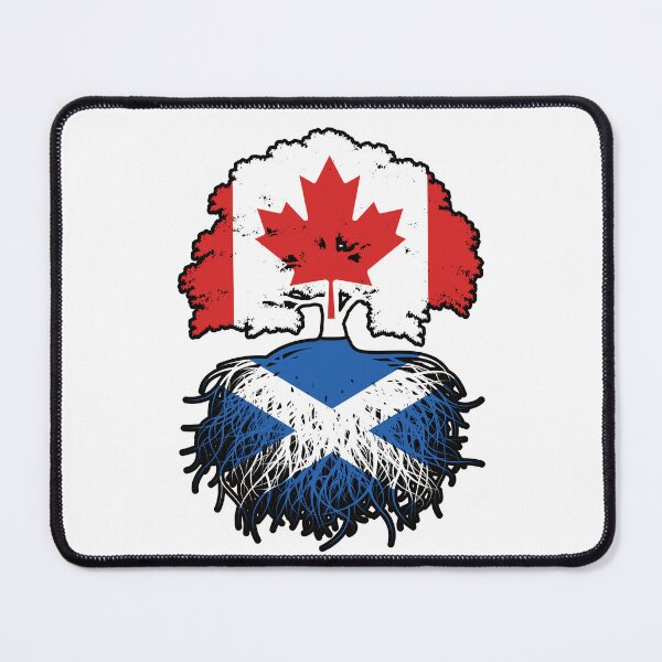 Item preview, Scotland Scottish Canadian Canada Tree Roots Flag designed and sold by FlagX.