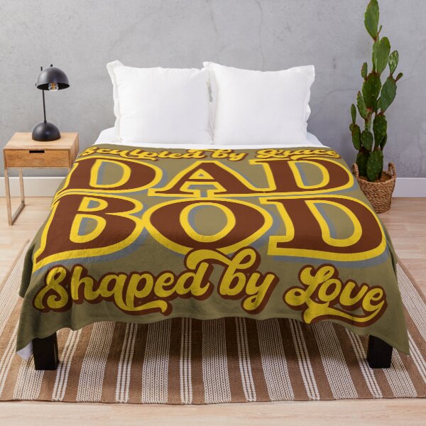 Item preview, Dad Bod Sculpted By Grace Shaped By Love designed and sold by Daqomm.