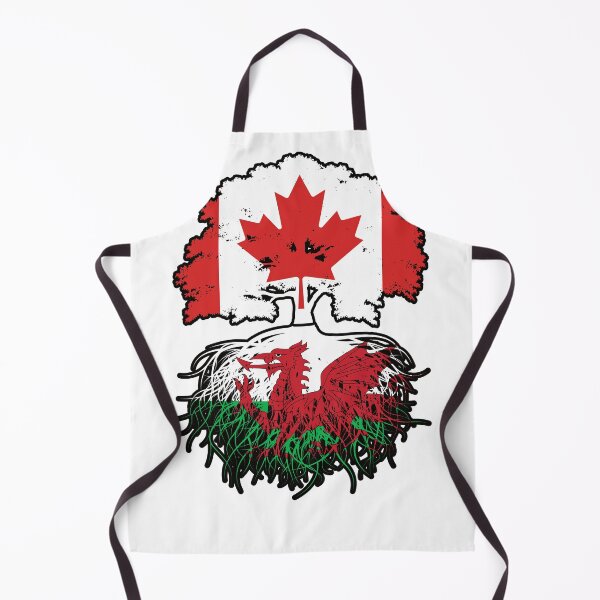 Item preview, Wales Welsh Canadian Canada Tree Roots Flag designed and sold by FlagX.