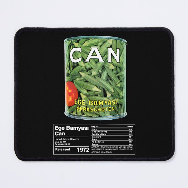 Item preview, Can - Ege Bamyası | Nutrition Facts Album Card (Dark) designed and sold by theoralcollage.