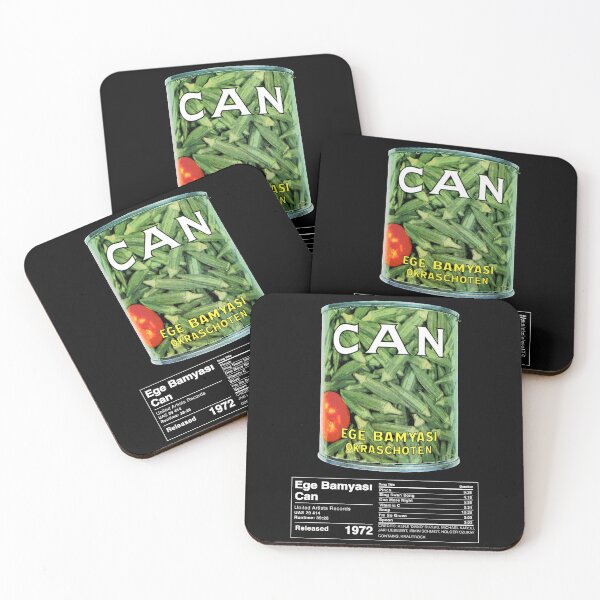 Item preview, Can - Ege Bamyası | Nutrition Facts Album Card (Dark) designed and sold by theoralcollage.
