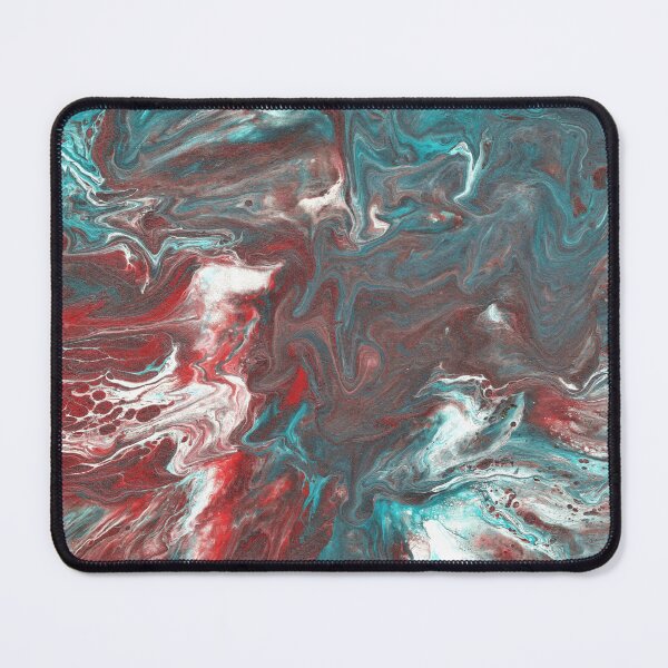 Item preview, Pacific Boils Over 1 Wild Turquoise Abstract designed and sold by Doug Siegel.