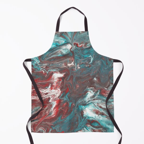 Item preview, Pacific Boils Over 1 Wild Turquoise Abstract designed and sold by Doug Siegel.