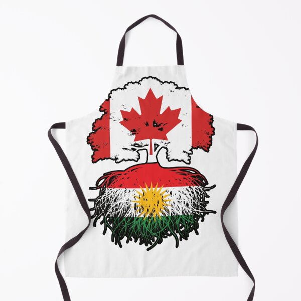Item preview, Kurdistan Kurdish Canadian Canada Tree Roots Flag designed and sold by FlagX.