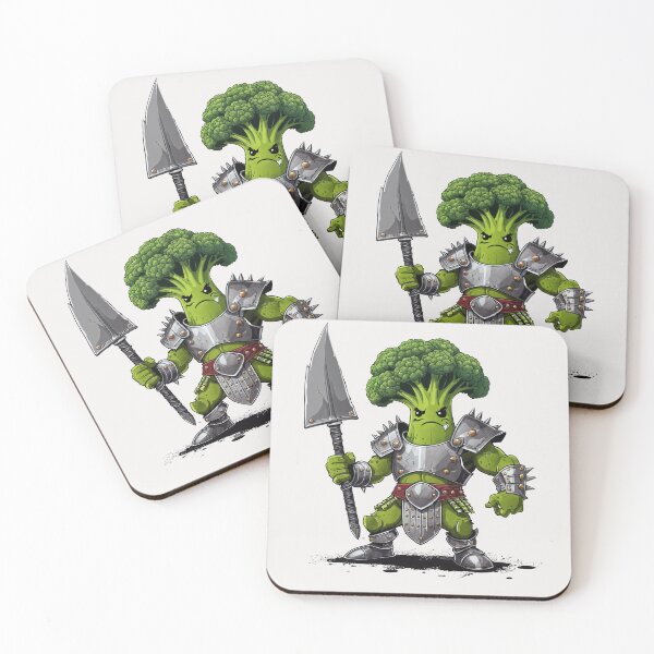 Item preview, Broccoli Gladiator - Veggie Warriors Collection designed and sold by LiveDesigner.