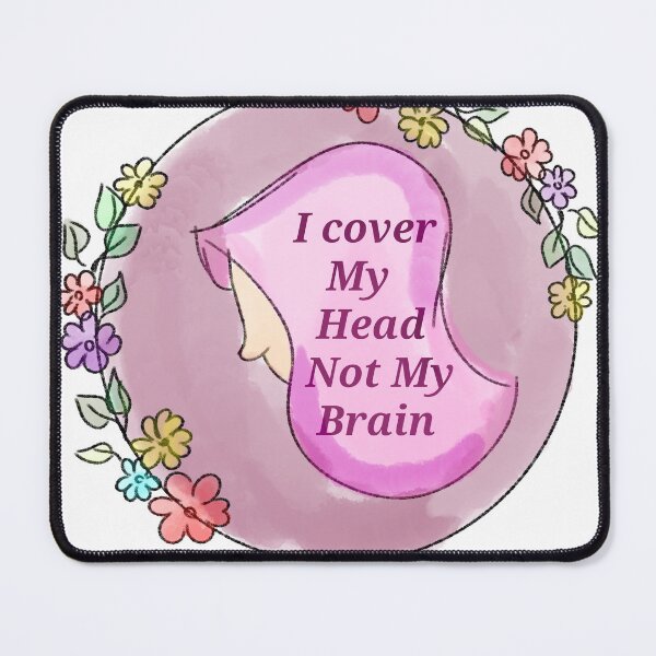 Item preview, Hijab ( I cover my head not my brain) designed and sold by Colorstylus0.