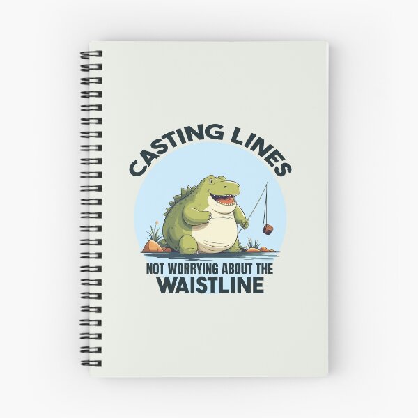 Item preview, Dinosaur Casting Lines Not worrying About The Waistline designed and sold by Daqomm.