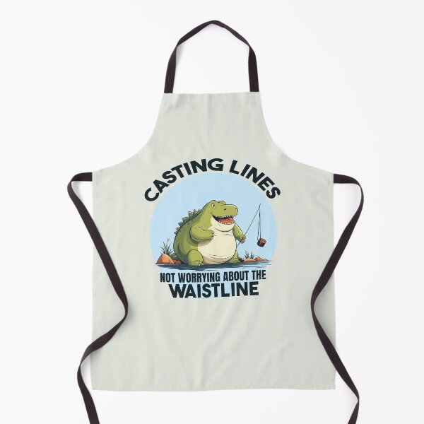 Item preview, Dinosaur Casting Lines Not worrying About The Waistline designed and sold by Daqomm.