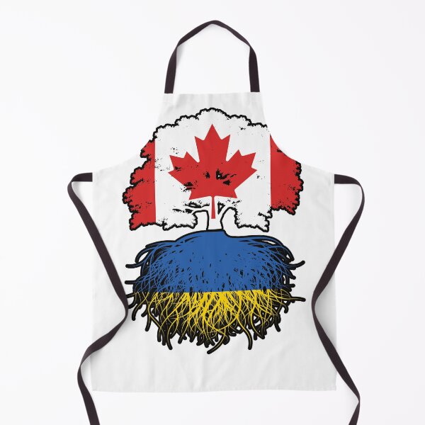 Item preview, Ukraine Ukrainian Canadian Canada Tree Roots Flag designed and sold by FlagX.