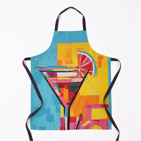 Item preview, Artistic Alchemy in Cocktail Art Sophistication- Brushstrokes of Abstract Bliss designed and sold by OlfactoART Studio.