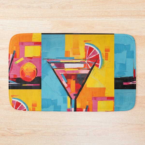Item preview, Artistic Alchemy in Cocktail Art Sophistication- Brushstrokes of Abstract Bliss designed and sold by OlfactoART Studio.