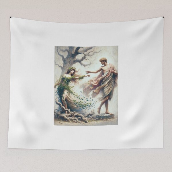 Item preview, Greek and Roman Gods Apollo and Daphne in Unrequited Love designed and sold by kylmllr101684.