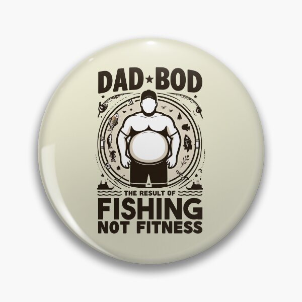 Item preview, Dad Bod The Result Of Fishing Not Fitness designed and sold by Daqomm.
