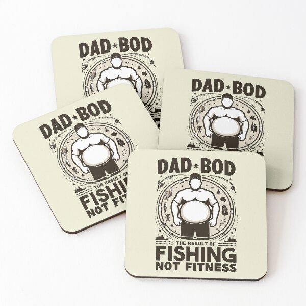 Item preview, Dad Bod The Result Of Fishing Not Fitness designed and sold by Daqomm.