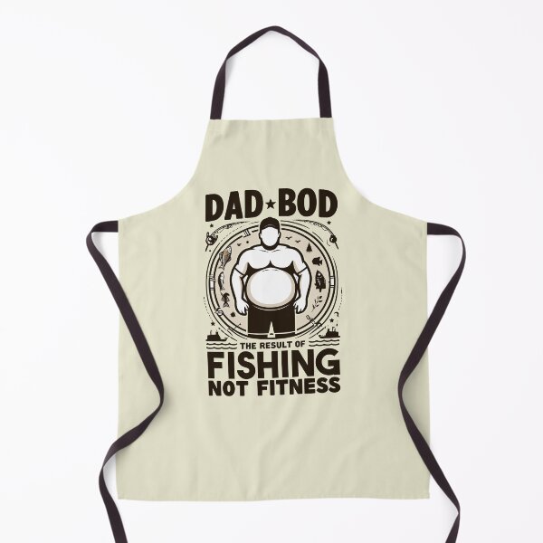 Item preview, Dad Bod The Result Of Fishing Not Fitness designed and sold by Daqomm.