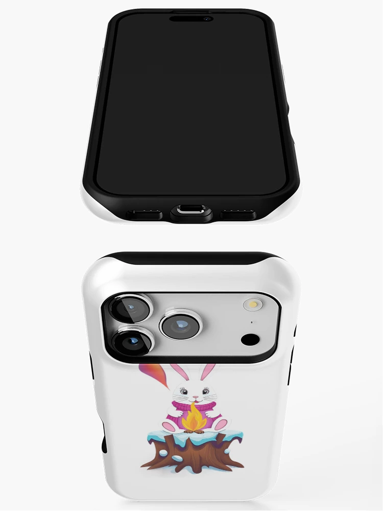Thumbnail 3 of 4, iPhone Case, Bunny Bliss (Rabbit) designed and sold by Rana2002.