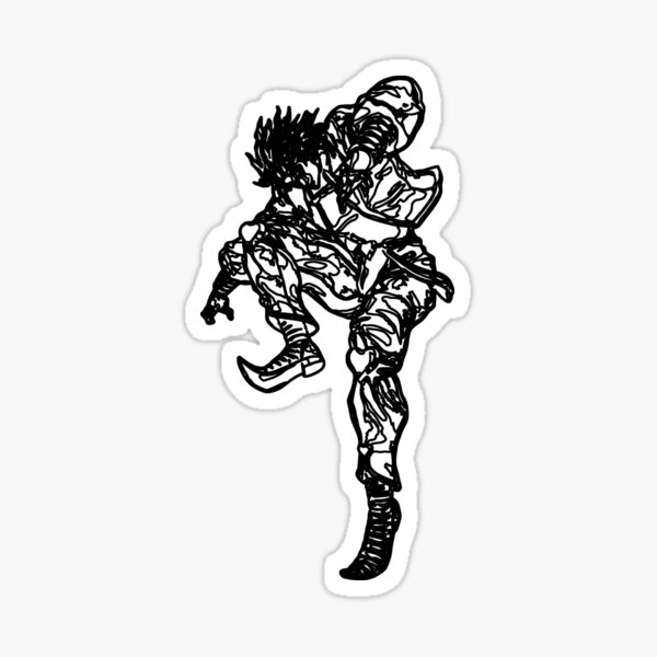 The Jojo Pose Sticker for Sale by I-Am-Yakiti