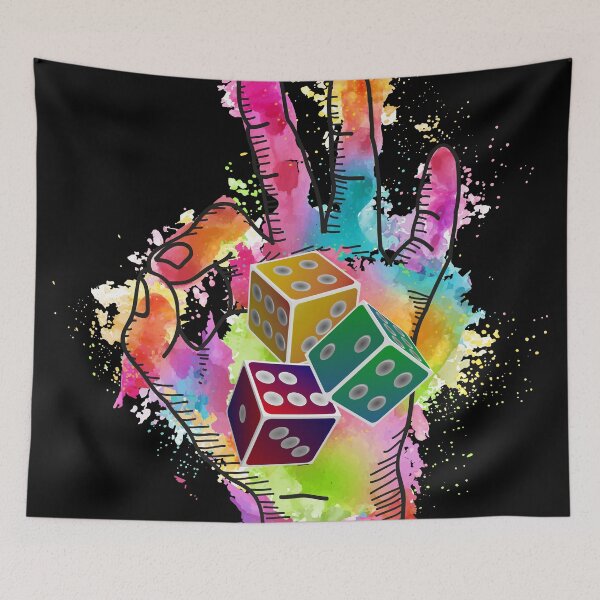 Item preview, Hand and dice designed and sold by CatCoconut-Art.