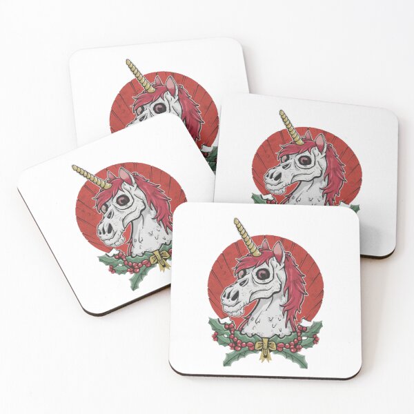 Item preview, Creepy Zombie Unicorn Christmas  designed and sold by MD2Graphics.