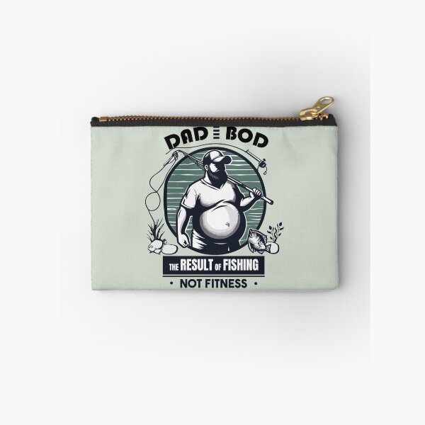Item preview, Cartoon Dadbod The Result Of Fishing Not Fitness designed and sold by Daqomm.
