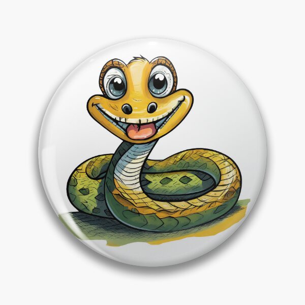 Aperçu de l'œuvre Serpent drôle créée et vendue par HistHero.