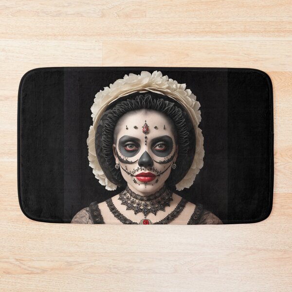 Item preview, Elegant gorgeous La Calavera Catrina, Lady of the afterlife, the Elegant Skull designed and sold by Fantasymachine.