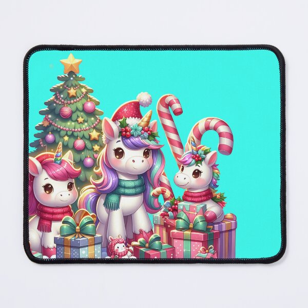 Item preview, Adorable Little Christmas Unicorn designed and sold by DigiDreamyArt.
