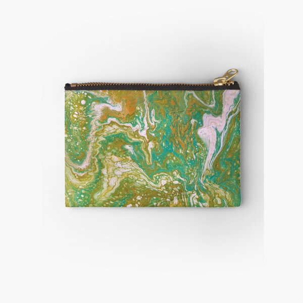 Item preview, Race is On 1 Green Gold Flowing Abstract designed and sold by Doug  Siegel.