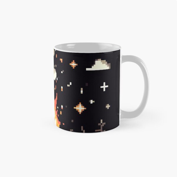 Item preview, "Vibrant Pixel Fire Art: Retro-Inspired Flames in Digital Pixel Graphic" designed and sold by Huycao211.