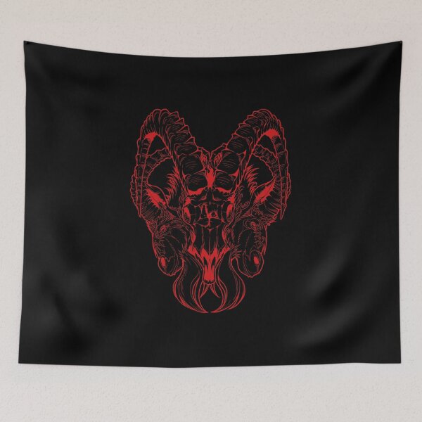 Item preview, Capricorn (red) designed and sold by Marsh Merch.