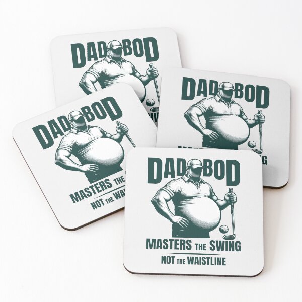 Item preview, Golf Dadbod Masters The Swing Not The Waistline designed and sold by Daqomm.