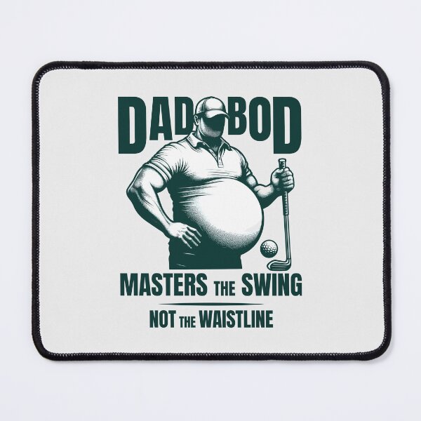 Item preview, Golf Dadbod Masters The Swing Not The Waistline designed and sold by Daqomm.