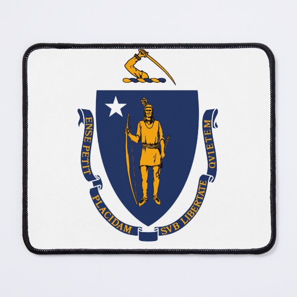 Item preview, Massachusetts Flag designed and sold by taoistviking.